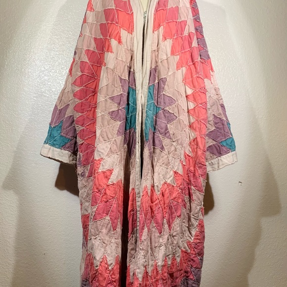 Magnolia Pearl Quilted Diamonds Las Cruces Kimono NWT - Picture 12 of 14
